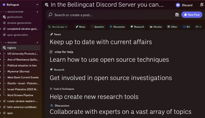 Bellingcat Discord Server