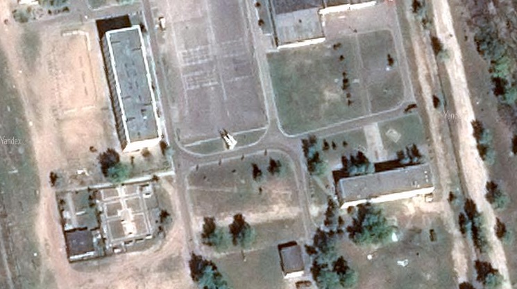 The missiles in the image above confirm Krasnoproshin's location in the earlier photo. [Source]