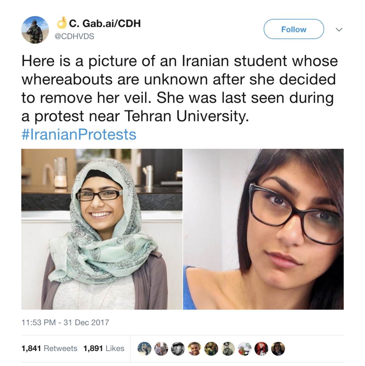 Verified And False Footage Of The Iran Protests Bellingcat 