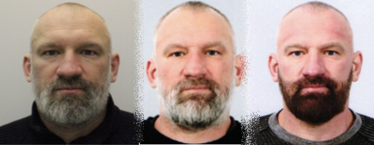  Col. Konstantin Pikalov, seen getting progressively younger on different passport photos used for various travel documents since 2015